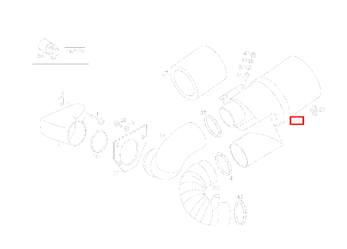 Luftfilter 290 GD TURBO 461 Luftfilter 290 GD TURBO 461
