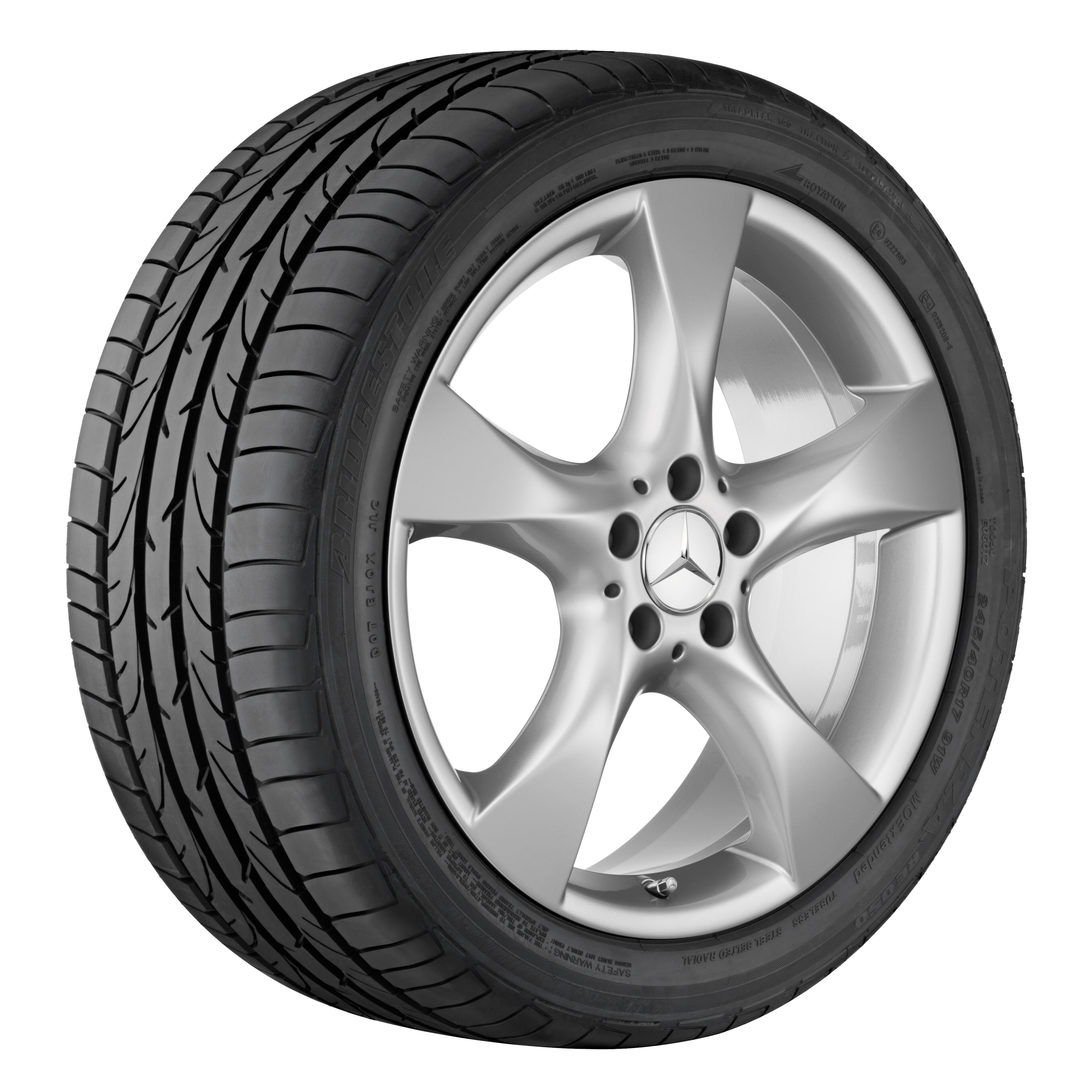 MB 5-Speichen-Rad, 48,3 cm (19 Zoll)