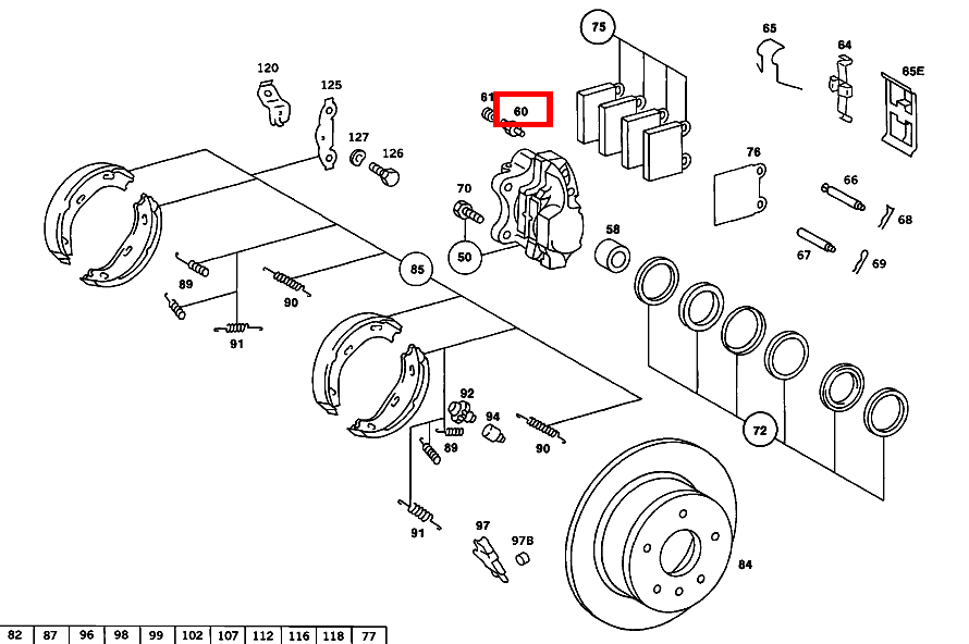 Entlüftungsventil GEWINDE M 8 450 SEL 6.9 116