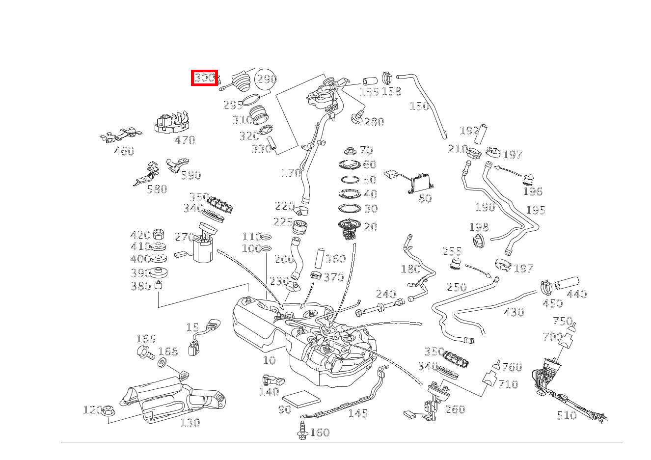 Spreizniet BEFESTIGUNG TANKVERSCHLUSS; 5.2 MM E 350 CGI Limousine 211 Spreizniet BEFESTIGUNG TANKVERSCHLUSS; 5.2 MM E 350 CGI Limousine 211