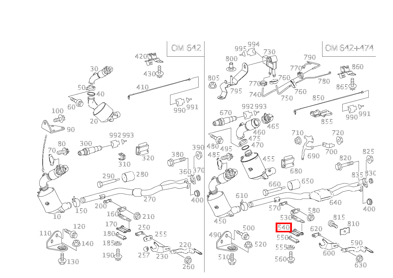 DAEMPFUNGSPLATTE Halter an Getriebe E280CDI SONDERAUFB 211