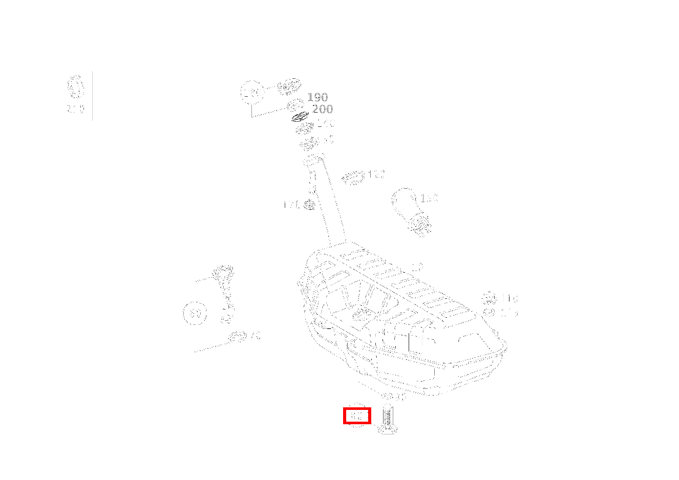 TANKFILTER TEILESATZ E280 210 TANKFILTER TEILESATZ E280 210