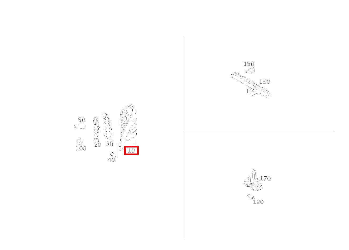 Schlussleuchte LINKS E 200 T-Limousine 210 Schlussleuchte LINKS E 200 T-Limousine 210
