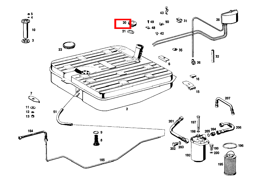 Tankverschluss 300 SEL 109 Tankverschluss 300 SEL 109