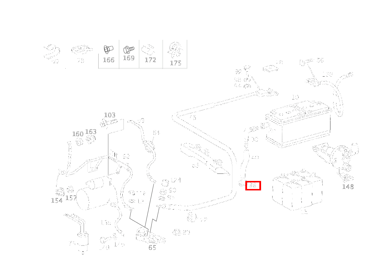 Durchführungstülle C 200 T CDI 202