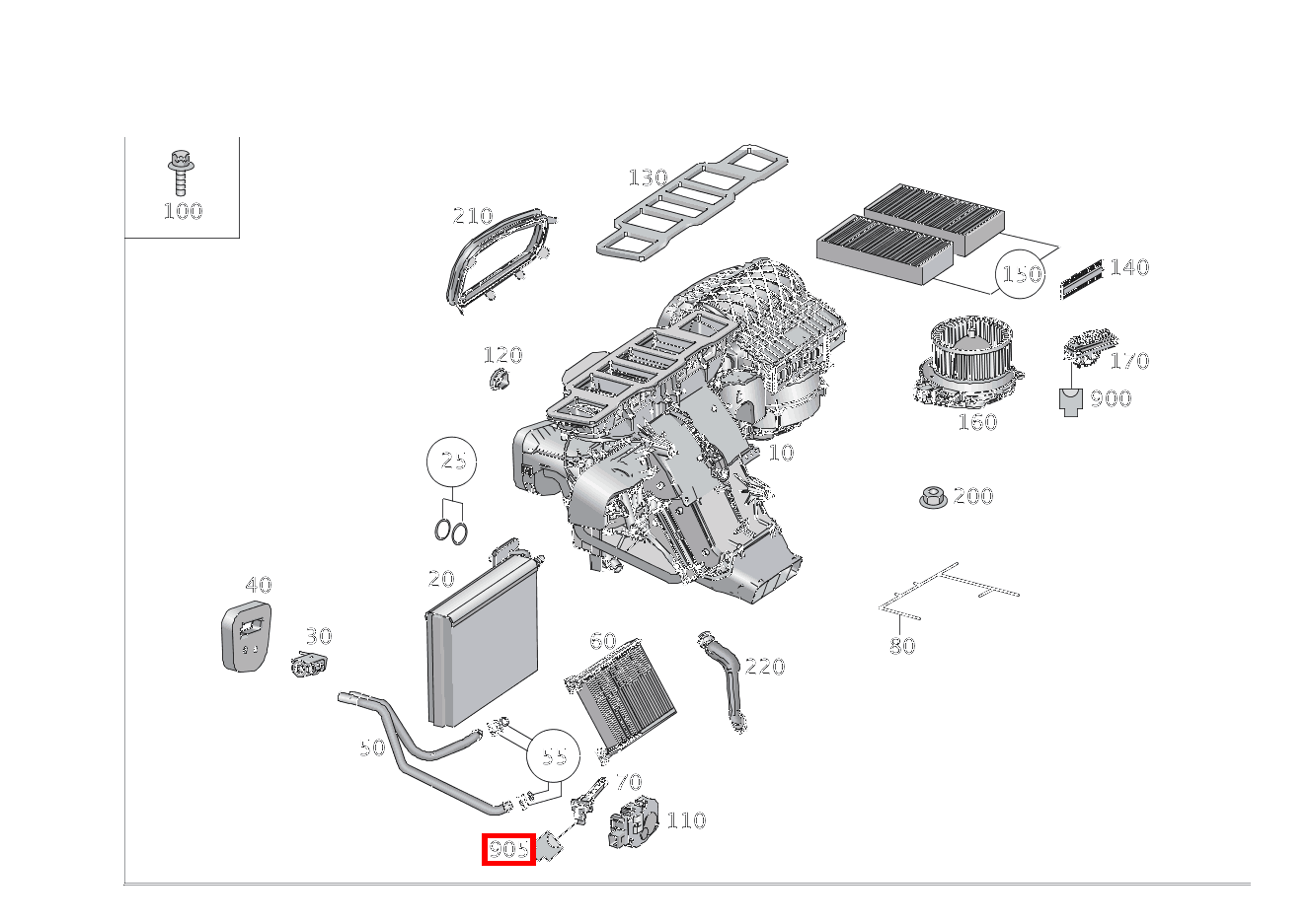 Stecker TEMPERATURFUEHLER B10/6; 2-PIN MQS GLE 350 4MATIC 166 Stecker TEMPERATURFUEHLER B10/6; 2-PIN MQS GLE 350 4MATIC 166