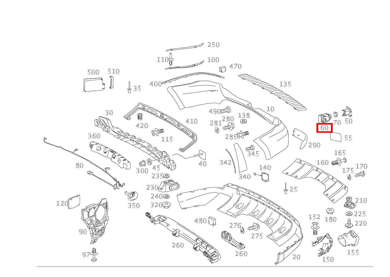 ABSTANDSSENSOR PARKTRONIC-System GL 500 4MATIC Off-Roader 164 ABSTANDSSENSOR PARKTRONIC-System GL 500 4MATIC Off-Roader 164
