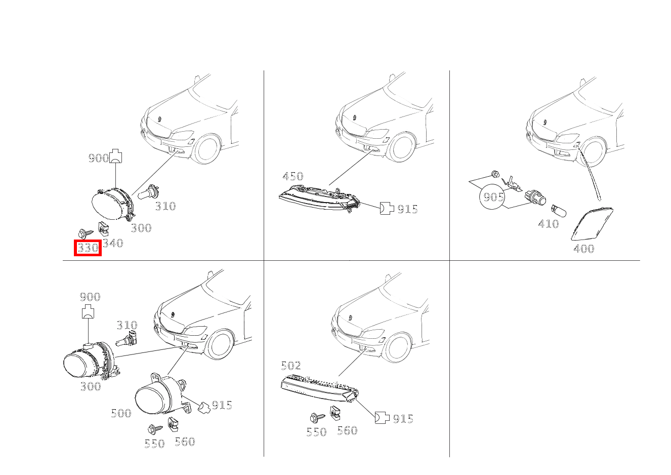 Blechschraube BEFESTIGUNG NEBELSCHEINWERFER; ST4.8X25-R-B C 180 205