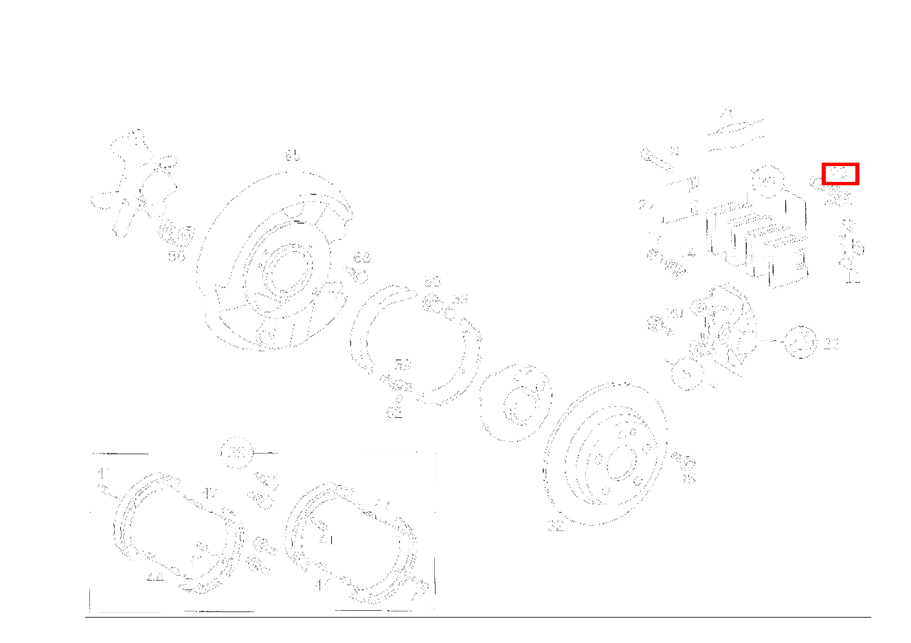 Belagverschleisssensor BREMSBELAGVERSCHLEISSANZEIGE E 36 AMG 124