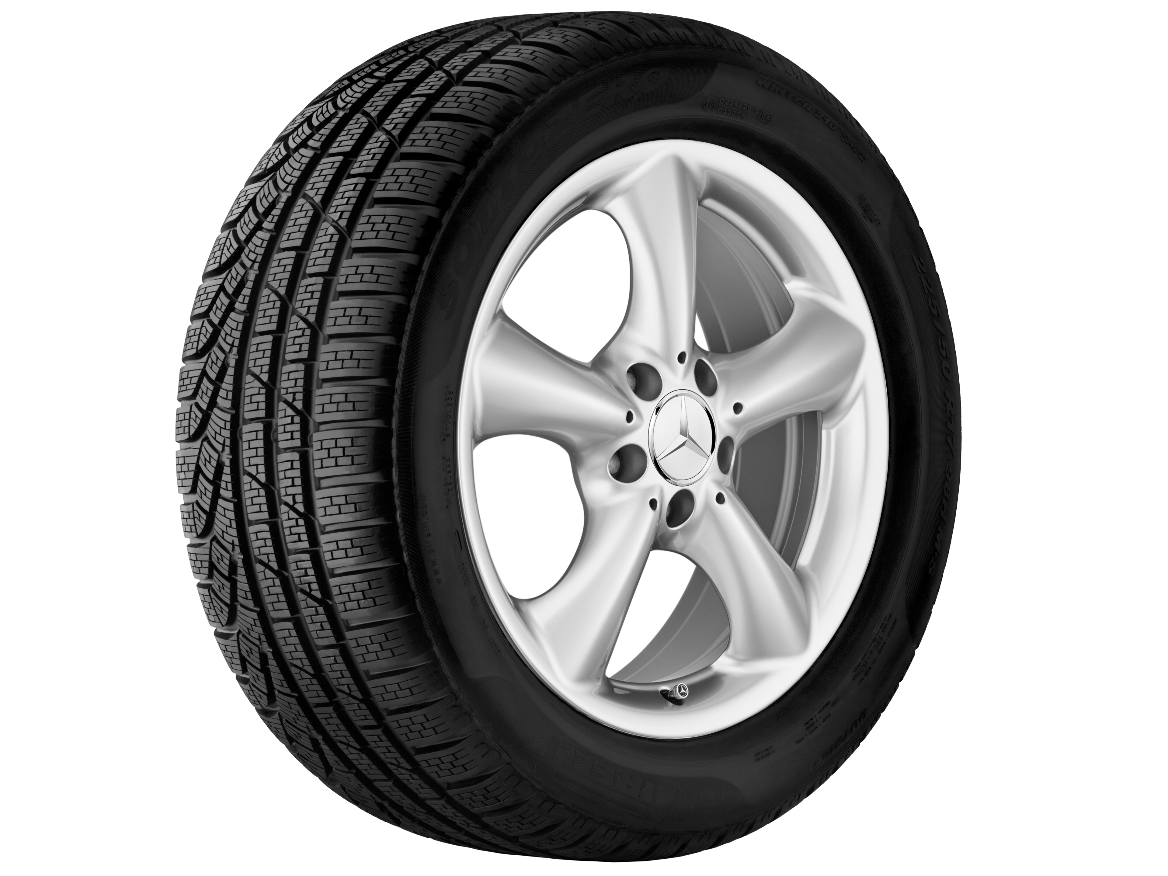 5-Speichen-Rad, Adharaz, 43,2 cm (17 Zoll)