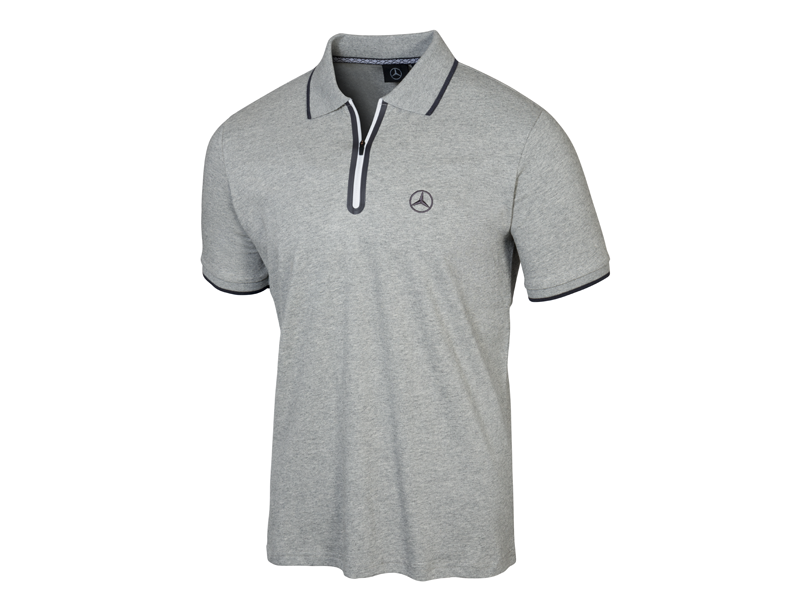 Poloshirt Herren, grau | XL | B66958714