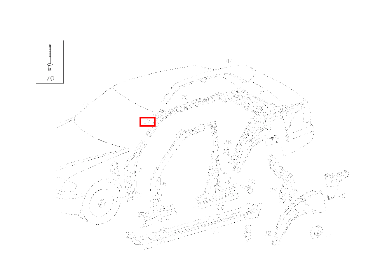 Säule A-SAEULE,OBEN INNEN RECHTS C 250 Diesel Limousine 202
