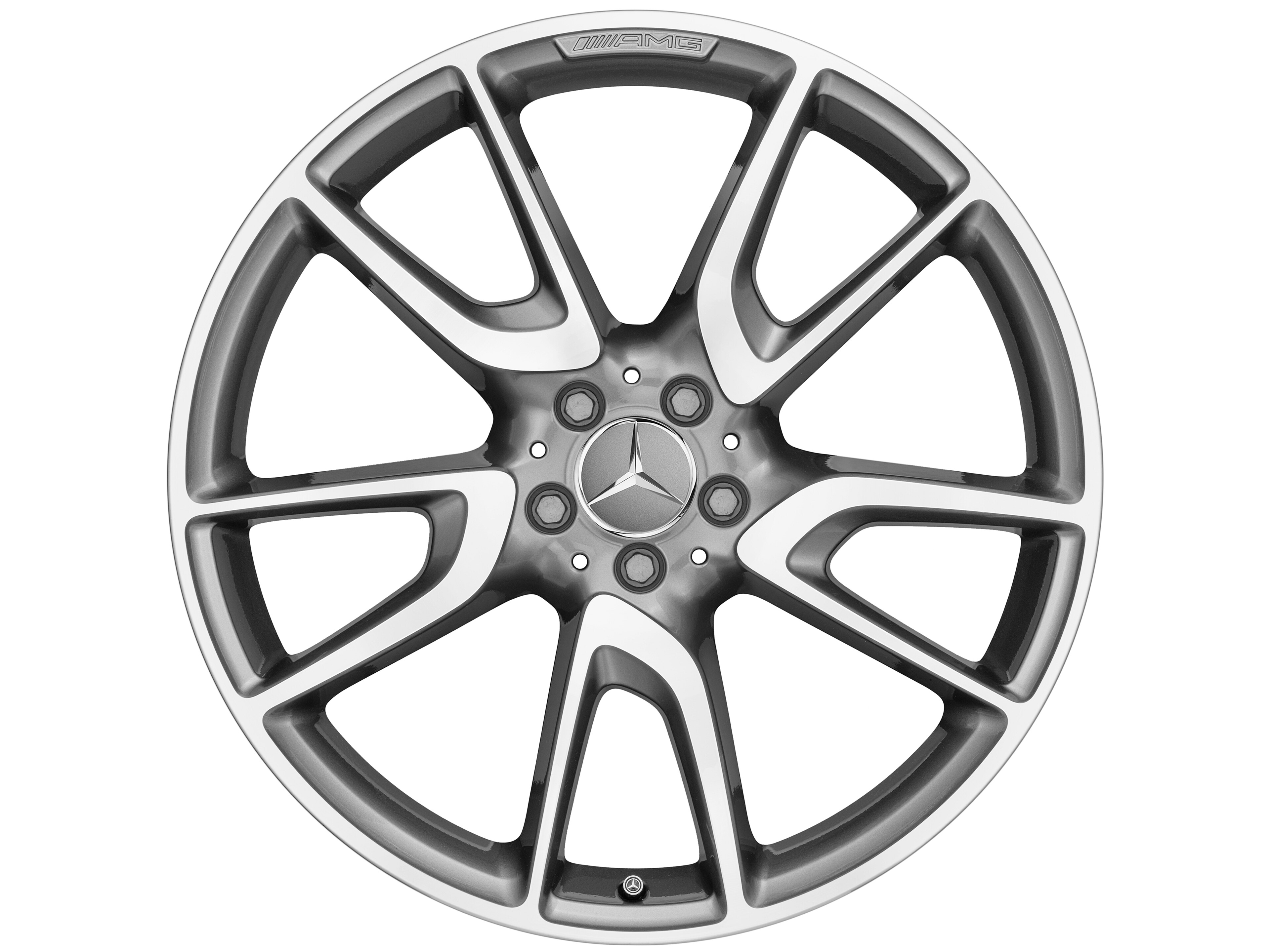 Mercedes-Benz - AMG 5-Doppelspeichen-Rad, 53,3 cm (21 Zoll) AMG 5-Doppelspeichen-Rad, 53,3 cm (21 Zoll)