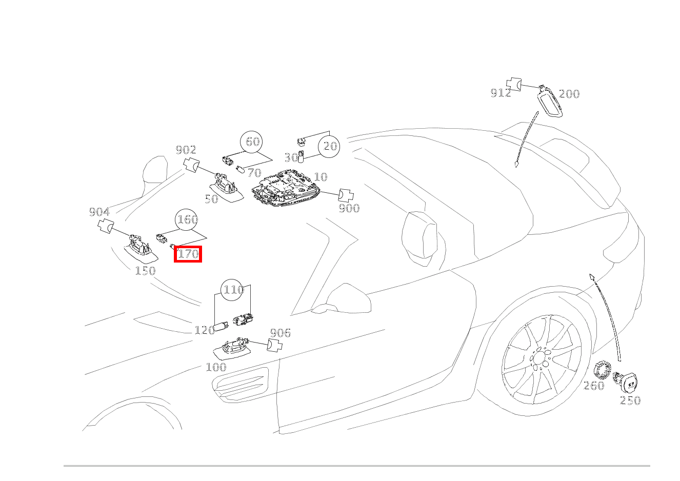 Glühlampe IM HANDSCHUHKASTEN; 12V-5W Mercedes-AMG GT Roadster 190 Glühlampe IM HANDSCHUHKASTEN; 12V-5W Mercedes-AMG GT Roadster 190