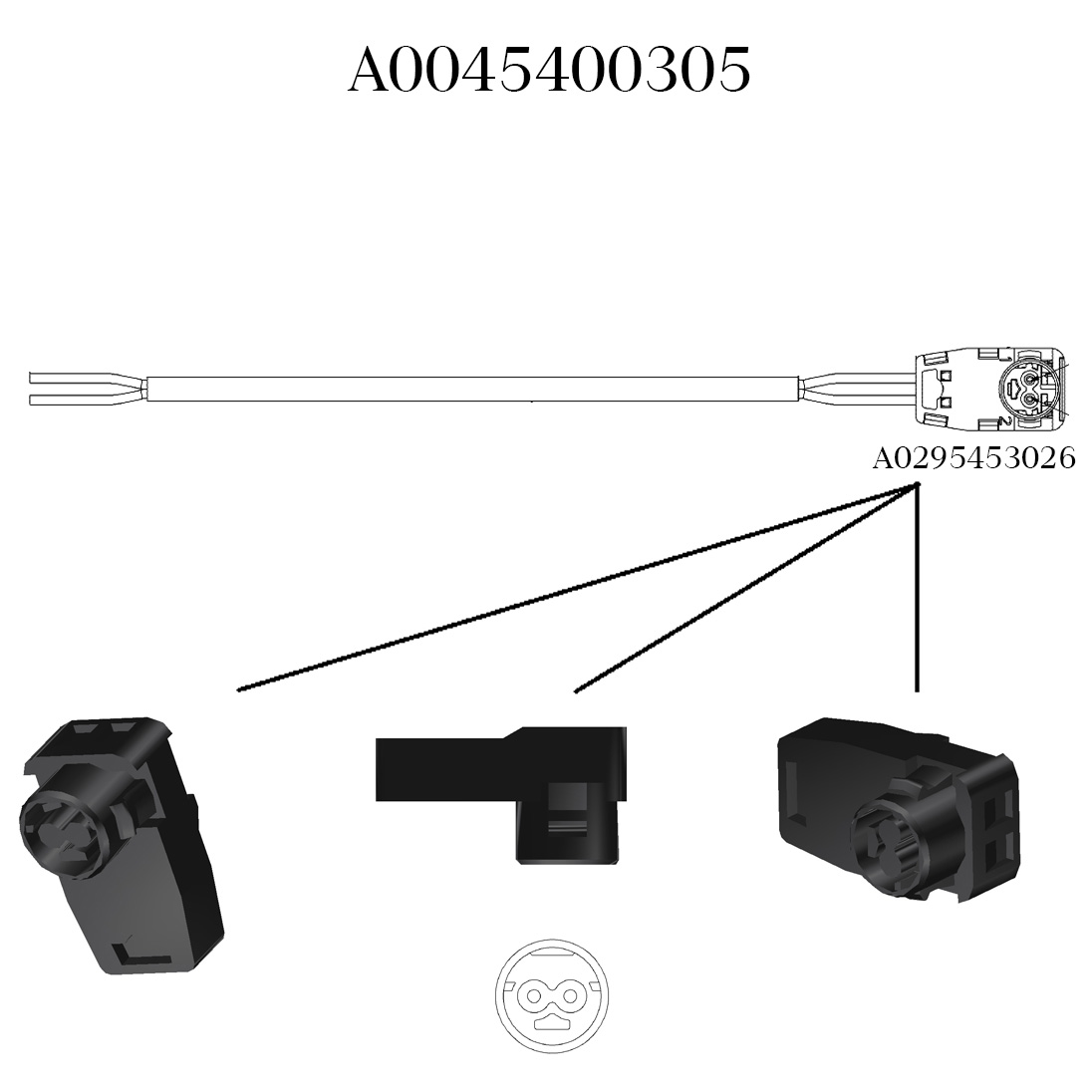 Mercedes-Benz - Teilenummer A0045400305 A0045400305