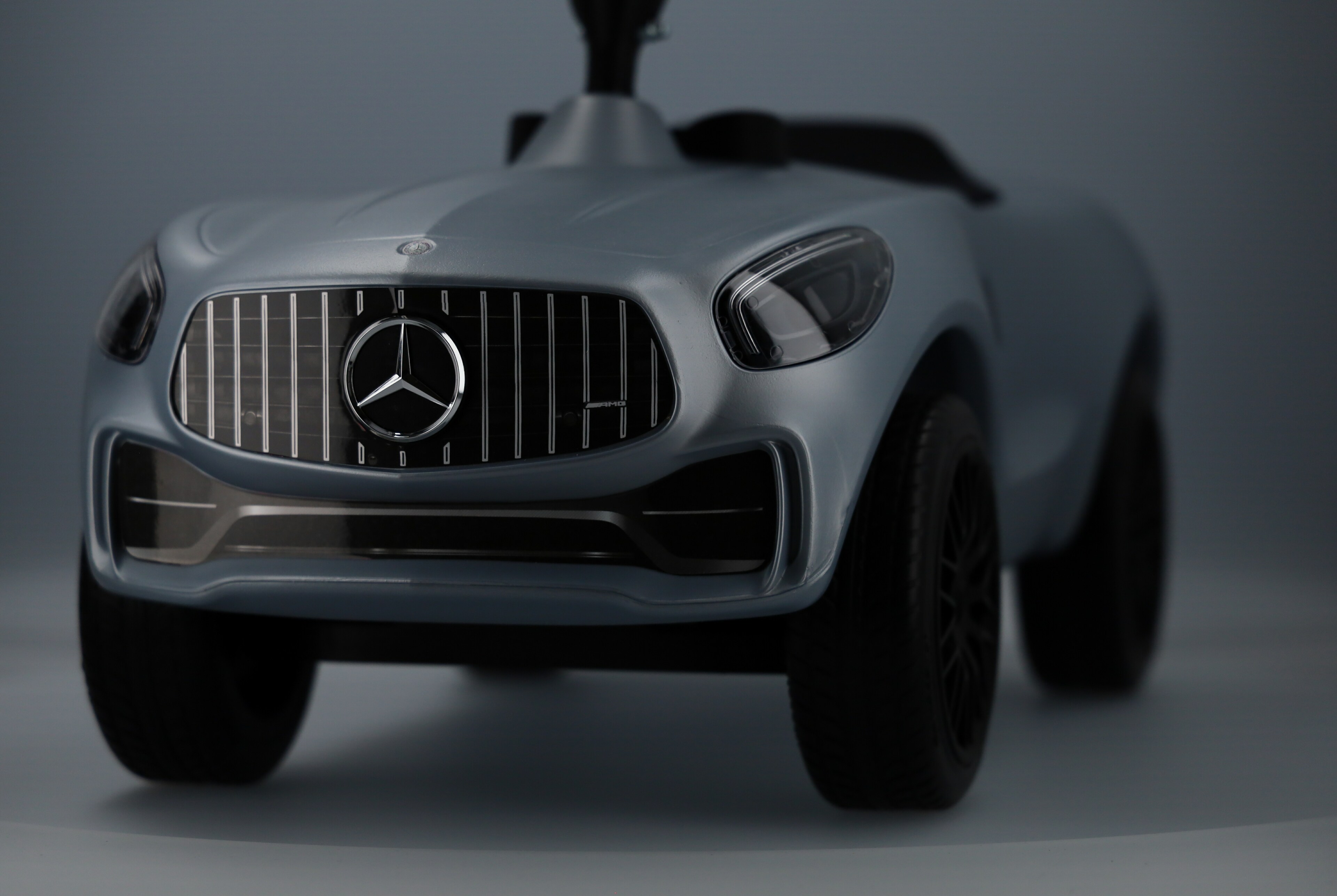 Mercedes-Benz -  Kinderrutscher Bobby-AMG GT, silberfarben