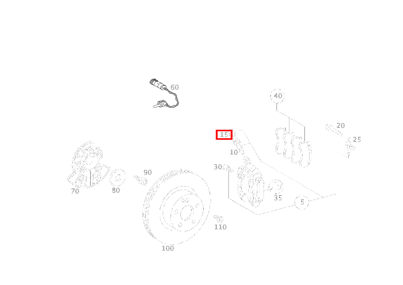 Kappe ENTLUEFTERVENTIL CL 600 Coupé 215