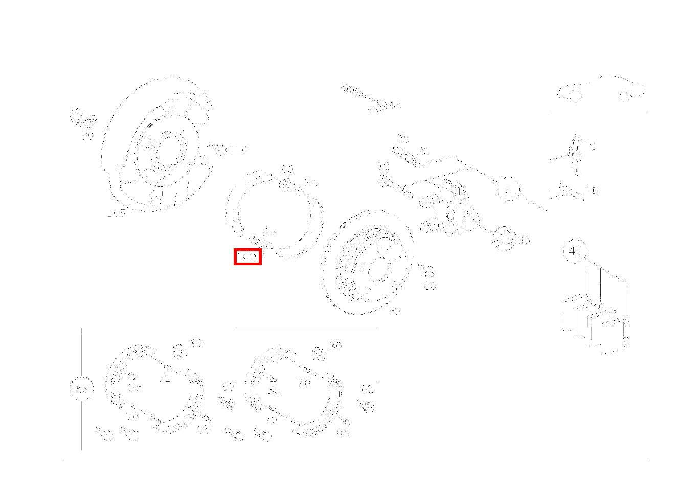 Zylinderstift SL 600 Roadster mit Automatik 129