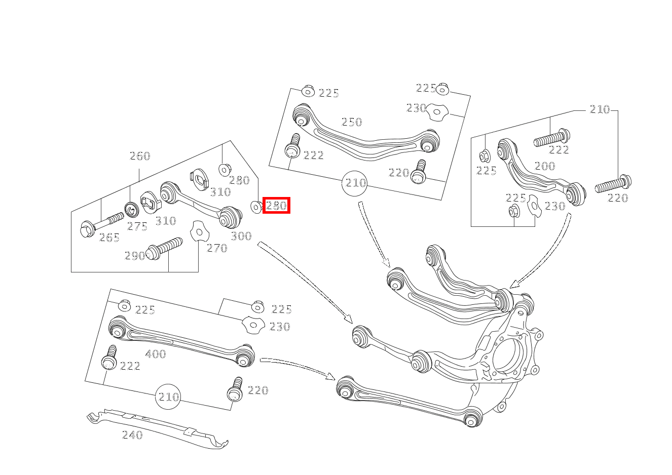 Mutter Spurstange an Radträger; M12X1.5 CL500 4M BE 216 Mutter Spurstange an Radträger; M12X1.5 CL500 4M BE 216