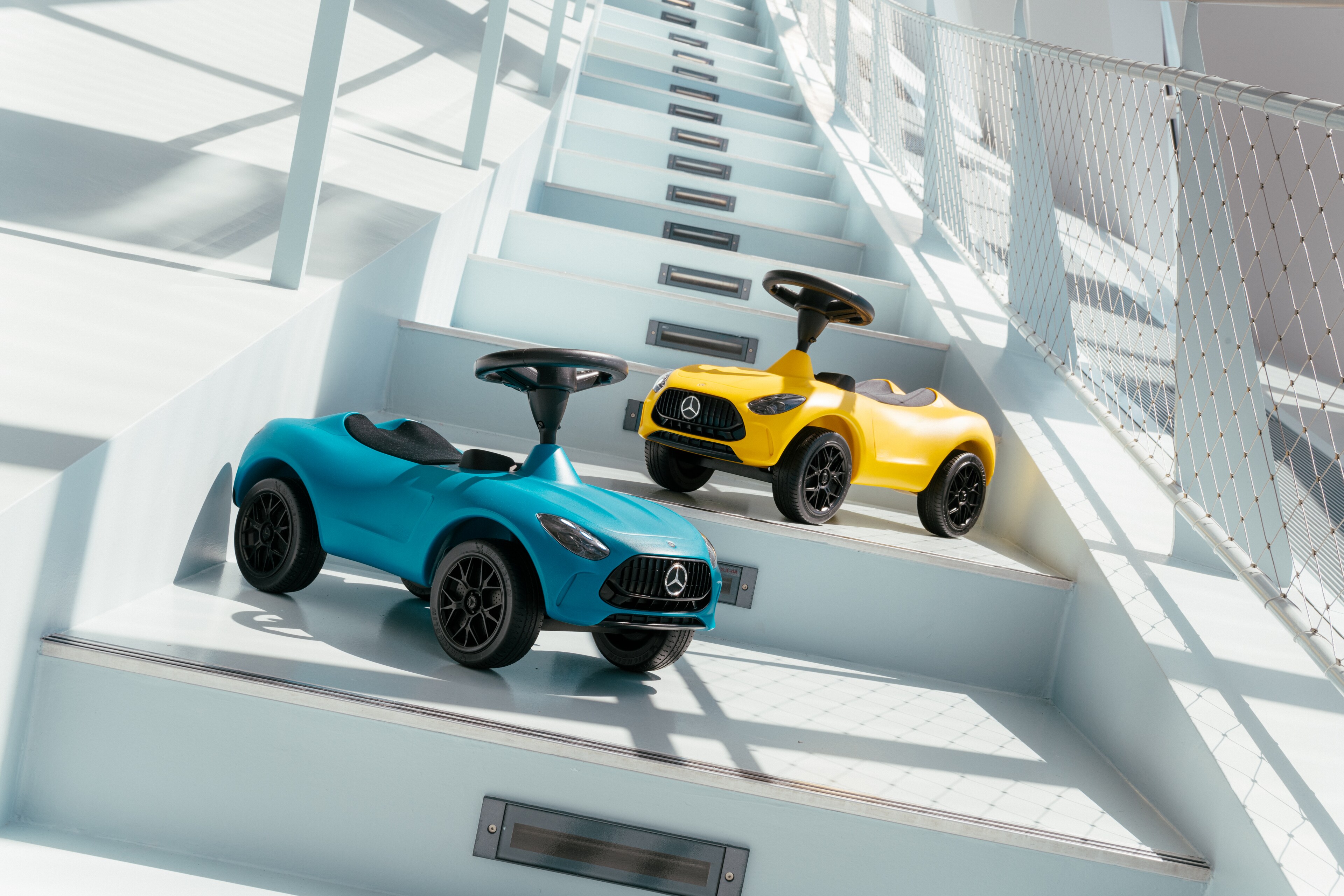 Kinderrutscher Bobby-AMG GT, sonnengelb, BIG