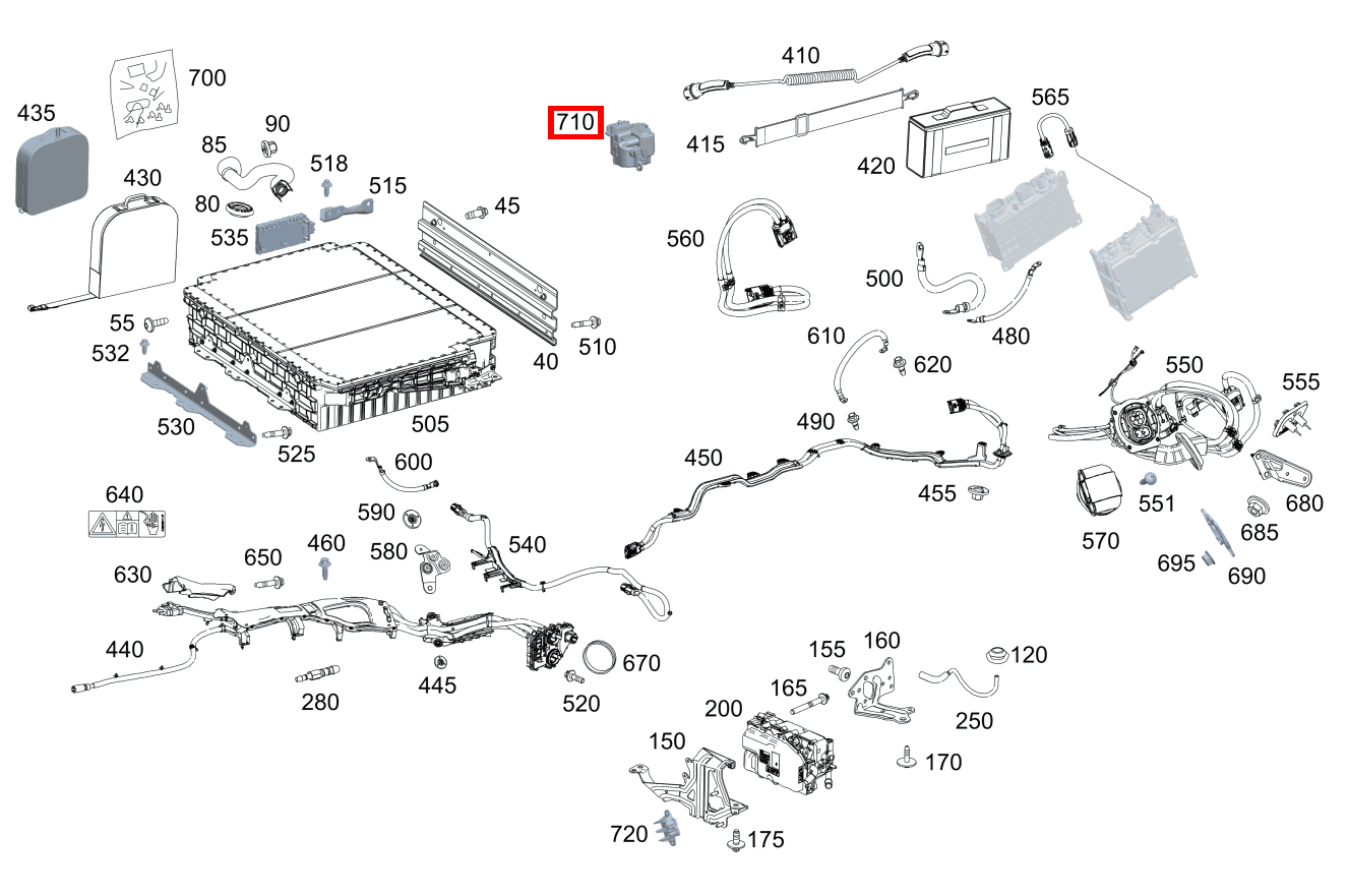 ZENTRALVERRIEGEL.STELLER Ladekabel GLE 350 e 4MATIC Coupé 463