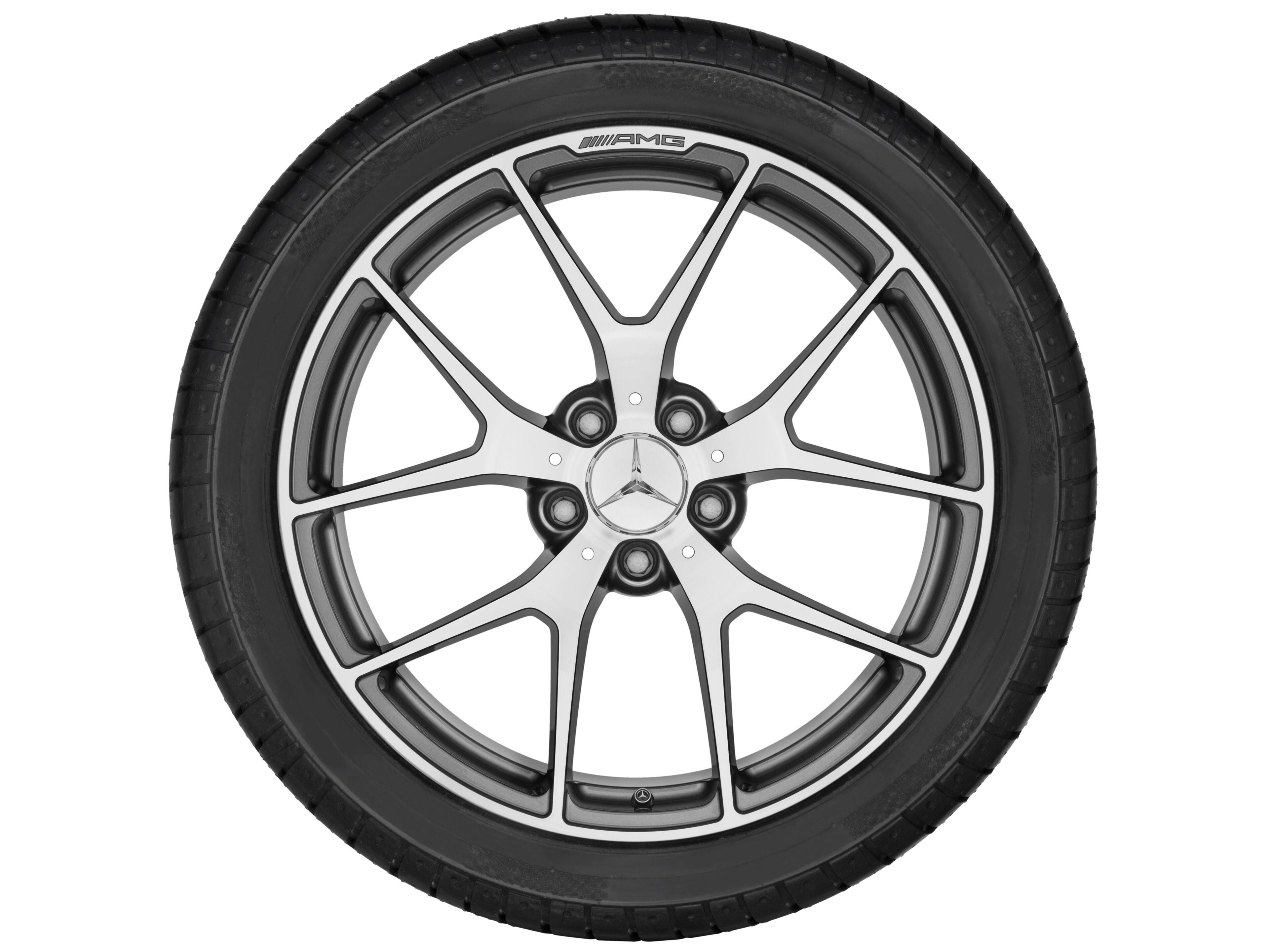 AMG Schmiederad im Kreuzspeichen-Design, 48,3