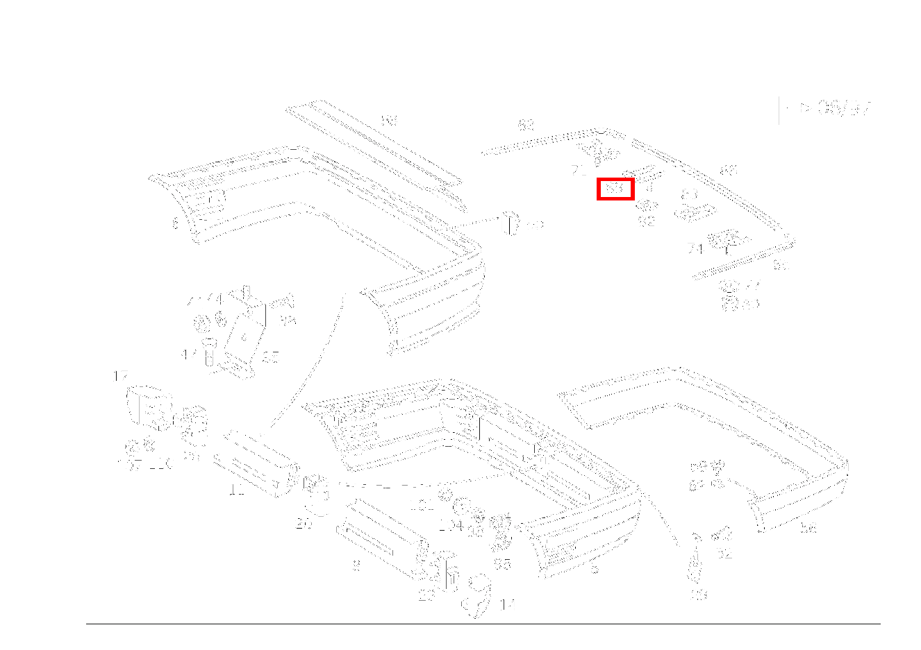 Klammer BLENDE MITTE AN VERKLEIDUNG ELEGANCE C 230 220 Klammer BLENDE MITTE AN VERKLEIDUNG ELEGANCE C 230 220