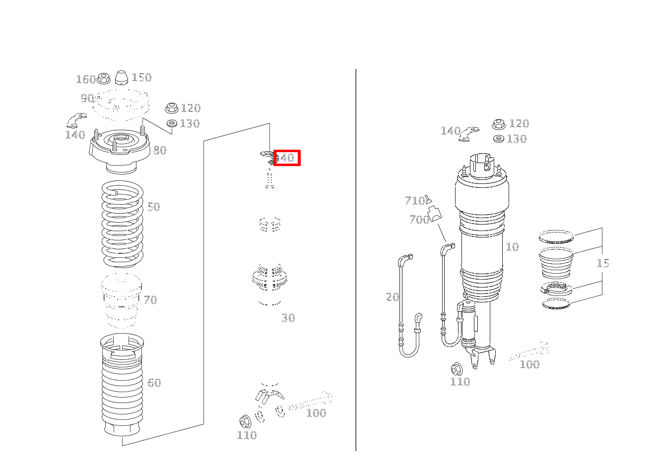 Abstandsscheibe CLS 63 AMG Coupé 219