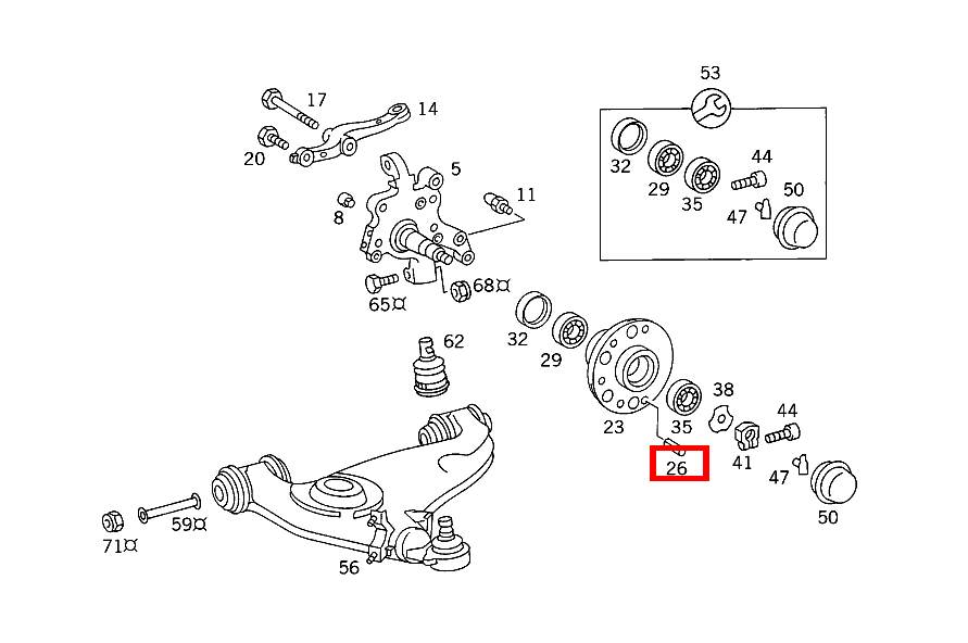 Spannstift BREMSSCHEIBE AN RADNABE 190 D 2.5 Turbo 201 Spannstift BREMSSCHEIBE AN RADNABE 190 D 2.5 Turbo 201