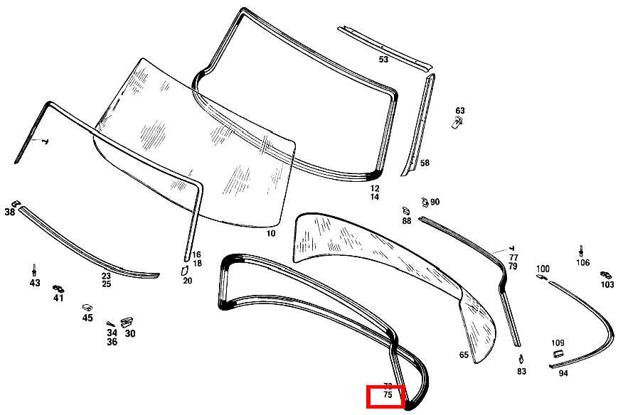 DICHTUNGSRAHMEN 230.6 114 DICHTUNGSRAHMEN 230.6 114