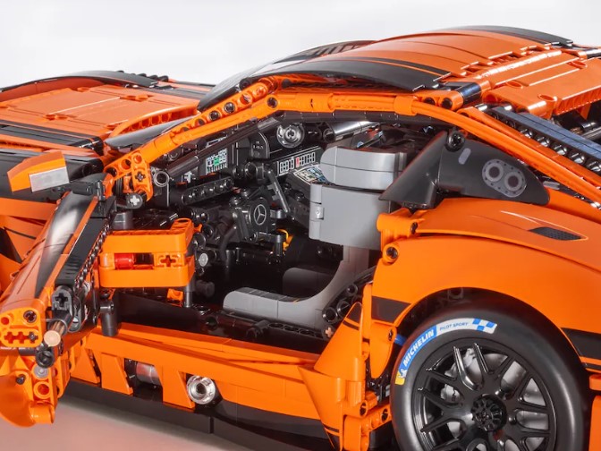 Mercedes-AMG GT3, Klemmbaustein Modell, C190 Mercedes-AMG GT3, Klemmbaustein Modell, C190