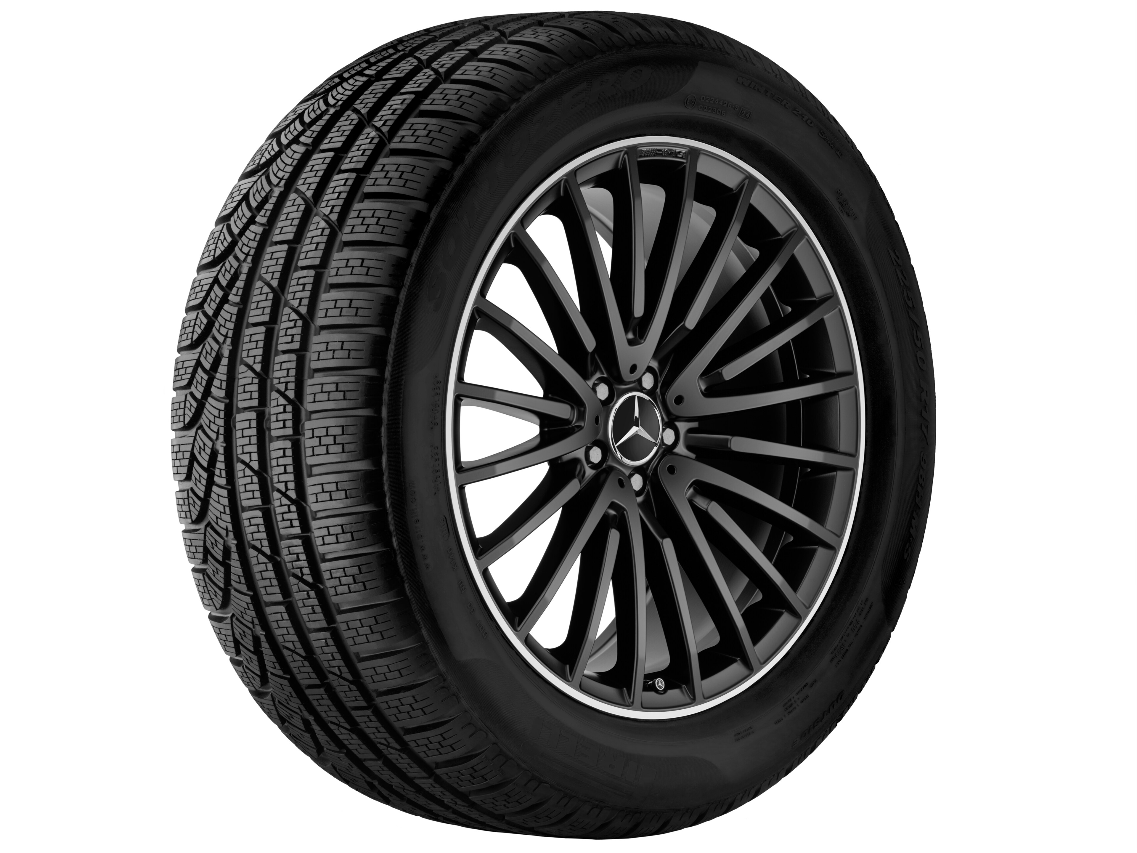 AMG Vielspeichen-Rad, 55,9 cm (22 Zoll), Felg