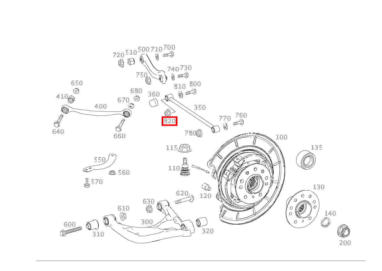 Mutter SPURSTANGE AN HINTERACHSTRAEGER; M12X1.5 R 500 L 251 Mutter SPURSTANGE AN HINTERACHSTRAEGER; M12X1.5 R 500 L 251
