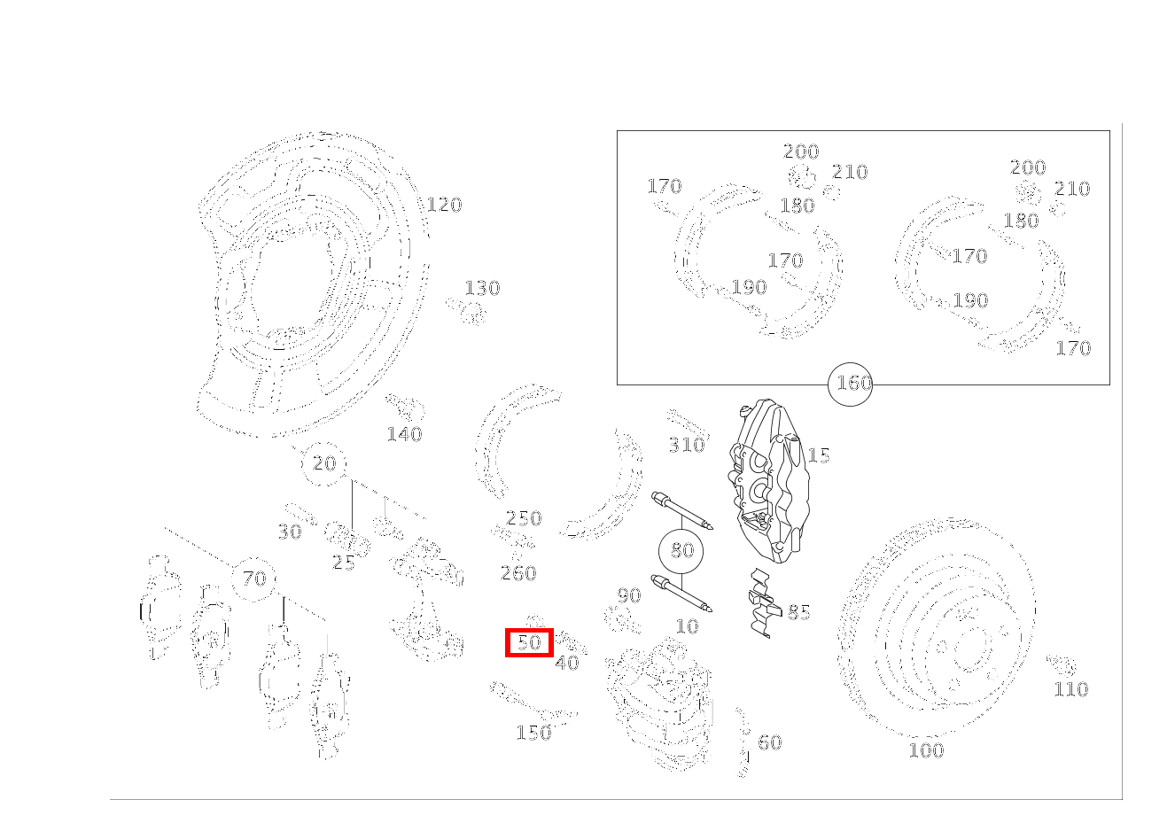 Kappe Entlüfterventil CLS 55 AMG 219