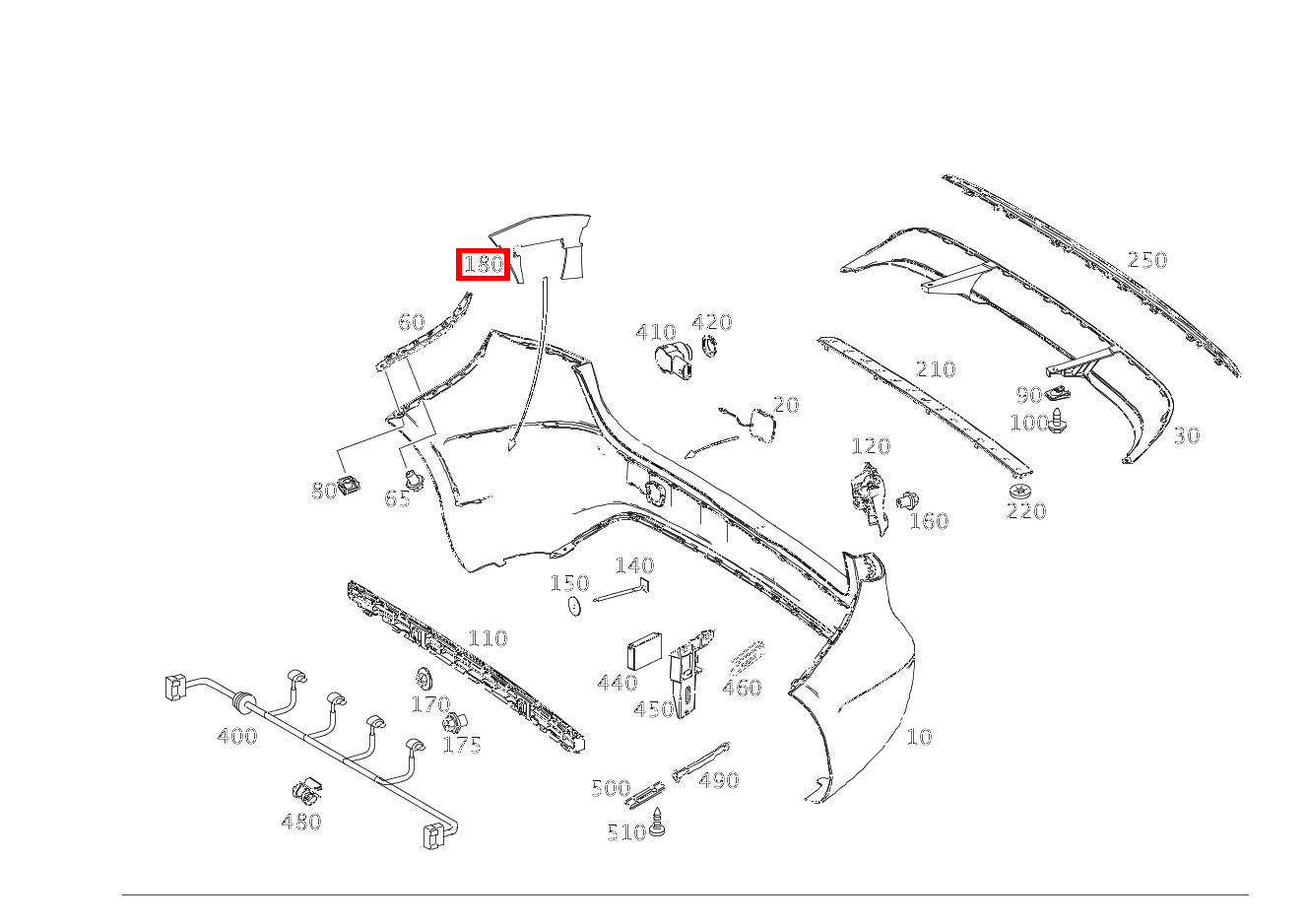 Abdämpfung Seitenwand Seitenwand links für B-Klasse 246 kaufen 