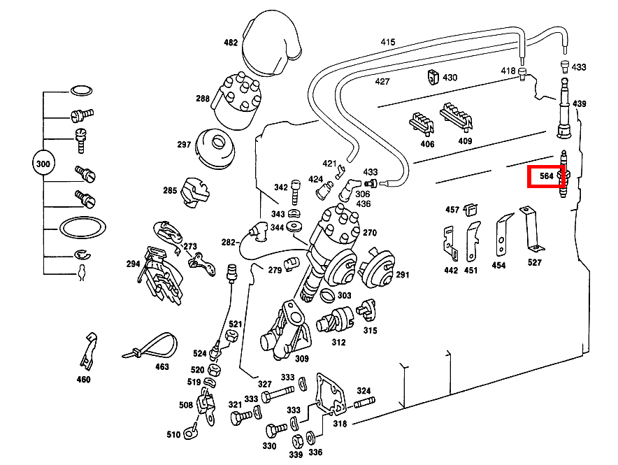 Zündkerze 14-8 DUO BERU 280 GE/4x4/28 ST 460