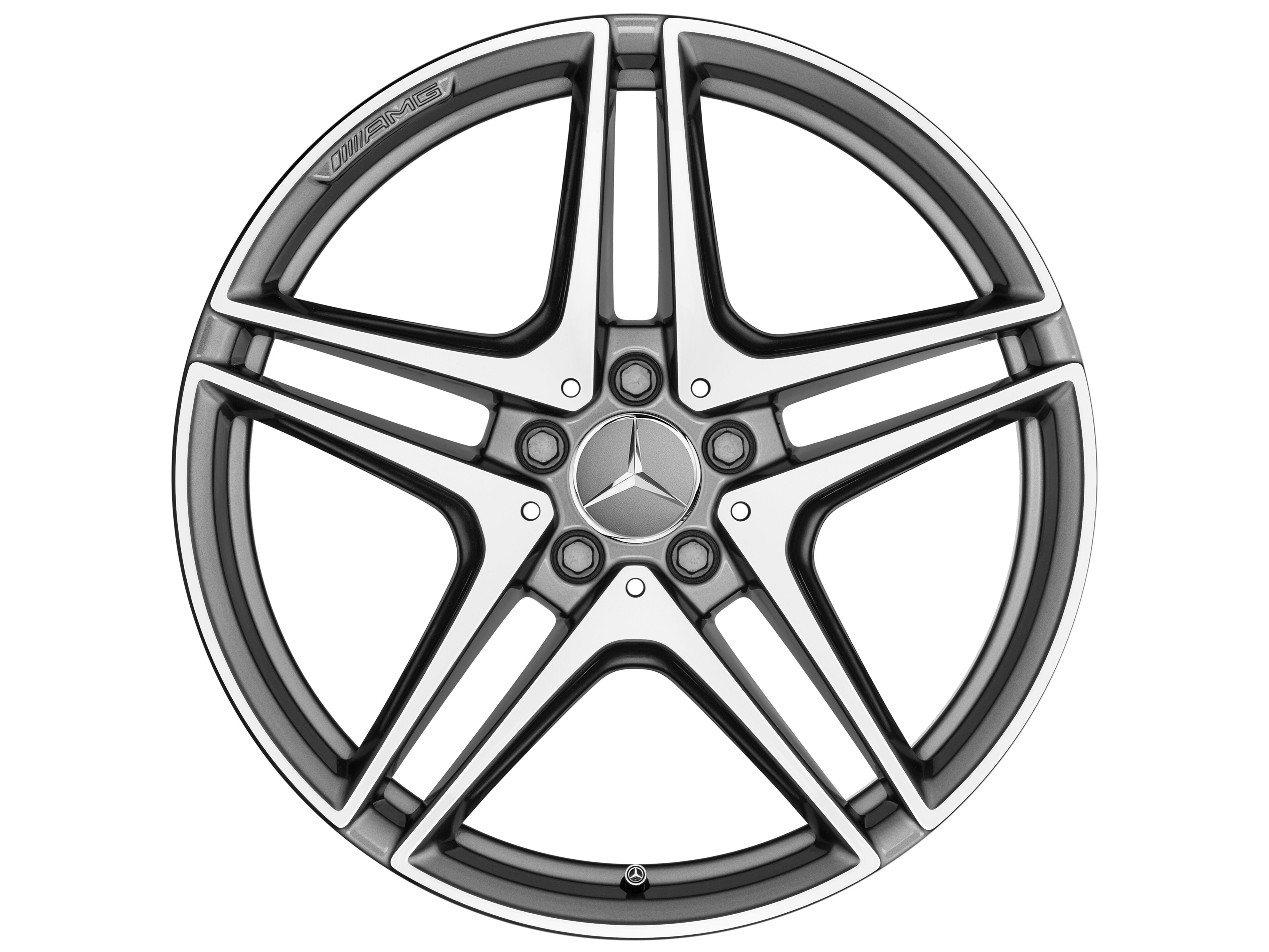 Mercedes-Benz - AMG 5-Doppelspeichen-Rad, 48,3 cm (19 Zoll) AMG 5-Doppelspeichen-Rad, 48,3 cm (19 Zoll)