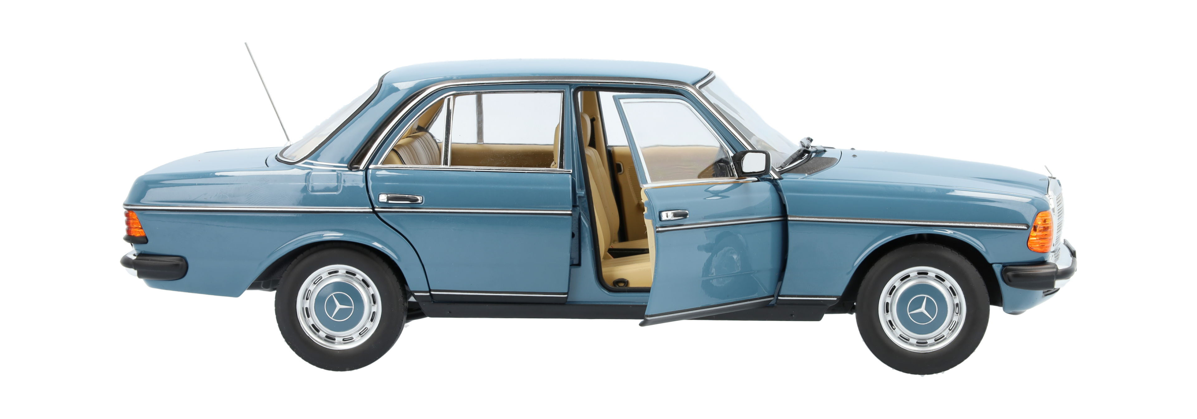 Mercedes-Benz - 200 W123 (1980-1985) blau, Norev, 1:18