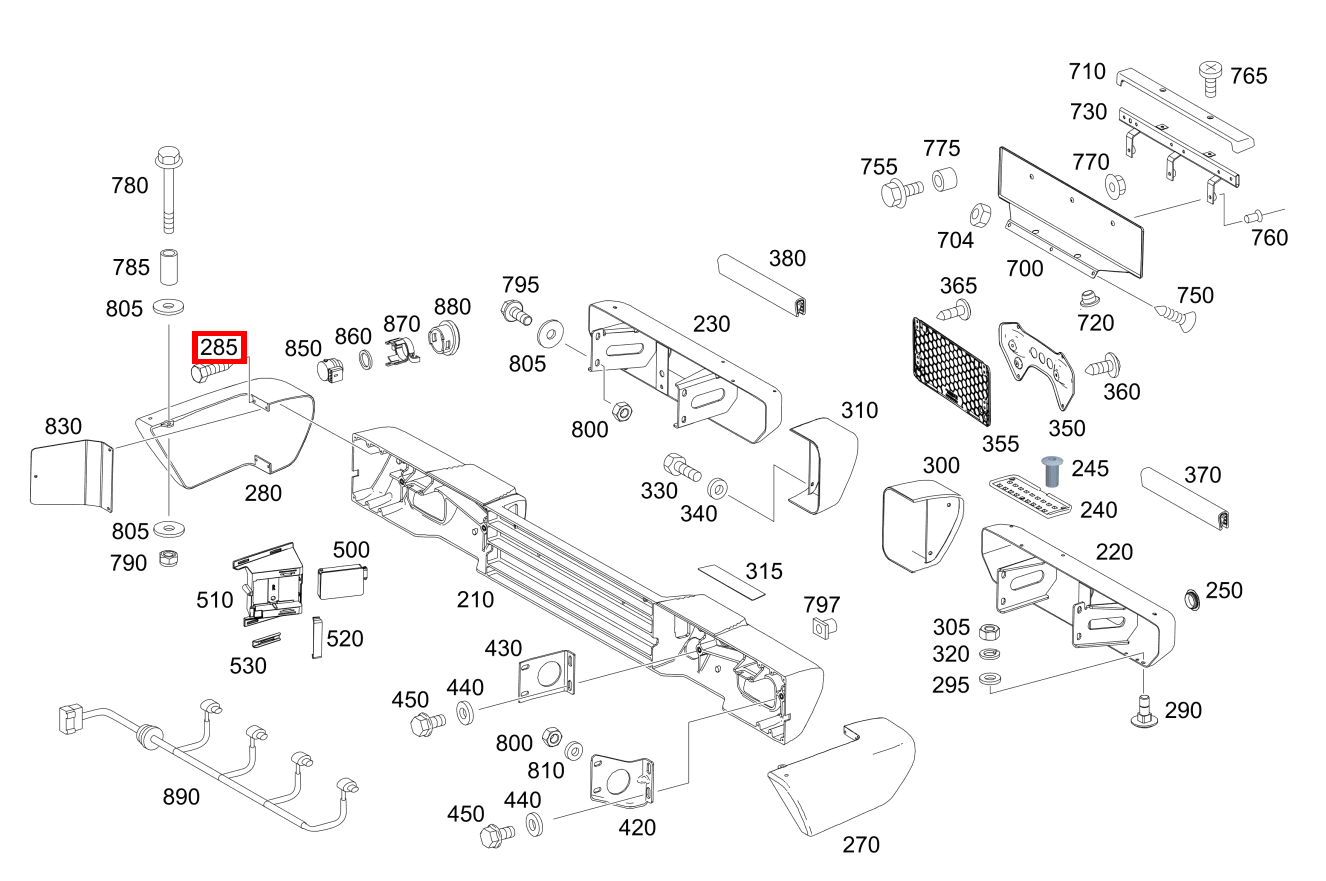 Blechschraube ABDECKKAPPE AN STOSSFAENGER; 4,8X19 G 500 Off-Roader lang BCA 463 Blechschraube ABDECKKAPPE AN STOSSFAENGER; 4,8X19 G 500 Off-Roader lang BCA 463