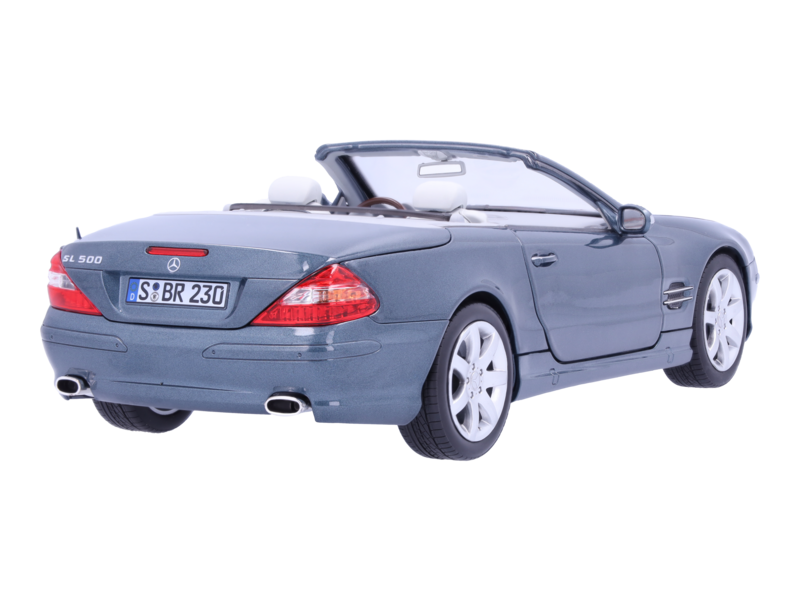 SL 500 R 230 (2001-2006) topasblau, Norev, 1:18