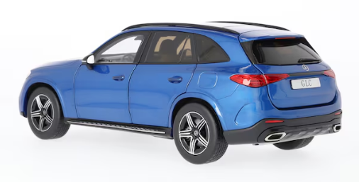 GLC, AMG Line, X254 spektralblau, 1:18