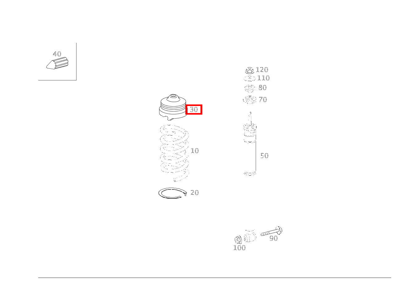 Schraubenfederbeilage NACH BEDARF; NOPPENZAHL: 5 ( 21 MM ) CLS 63 AMG Coupé 219 Schraubenfederbeilage NACH BEDARF; NOPPENZAHL: 5 ( 21 MM ) CLS 63 AMG Coupé 219