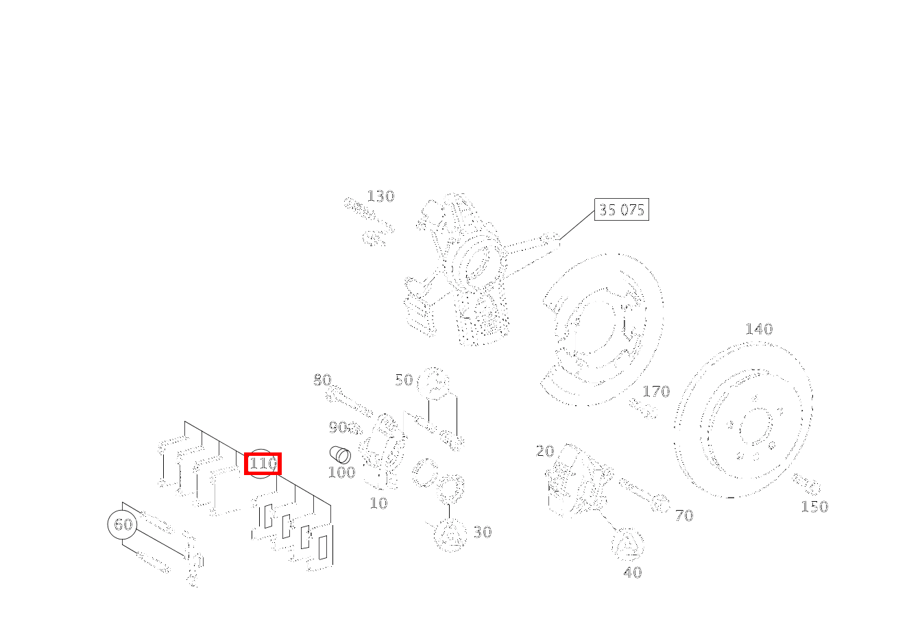 Bremsbacke TEILESATZ ML 500 Off-Roader 163 Bremsbacke TEILESATZ ML 500 Off-Roader 163