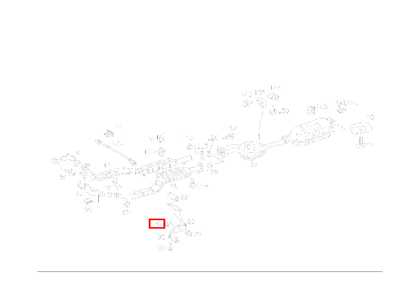 Platte HALTER AN AUSPUFFROHR VORN SL 600 Roadster mit Automatik 129 Platte HALTER AN AUSPUFFROHR VORN SL 600 Roadster mit Automatik 129