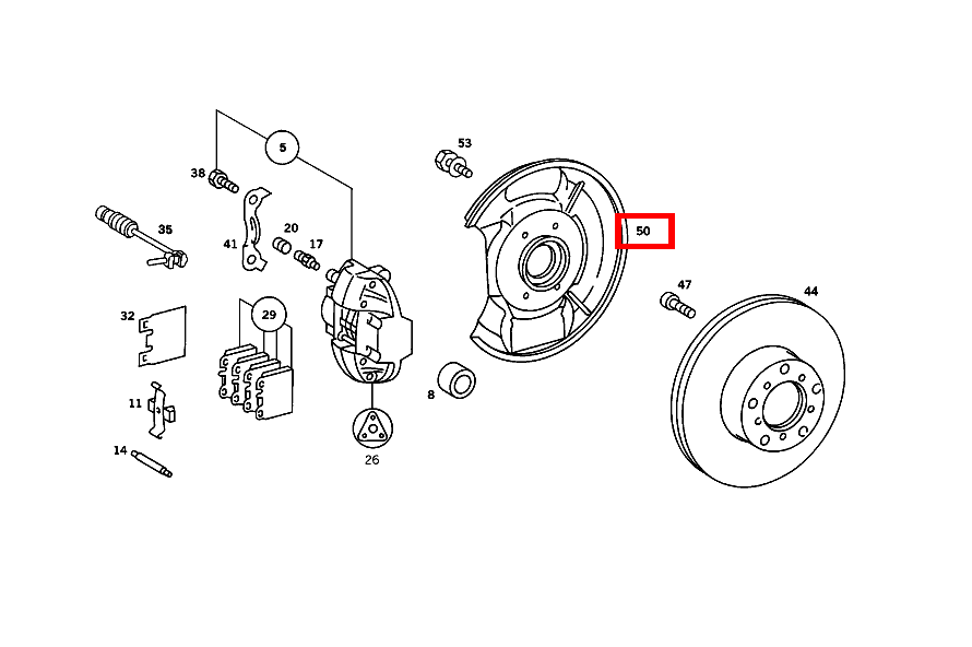 Schutzblech LINKS 500 SL Roadster m. Automatic 107 Schutzblech LINKS 500 SL Roadster m. Automatic 107