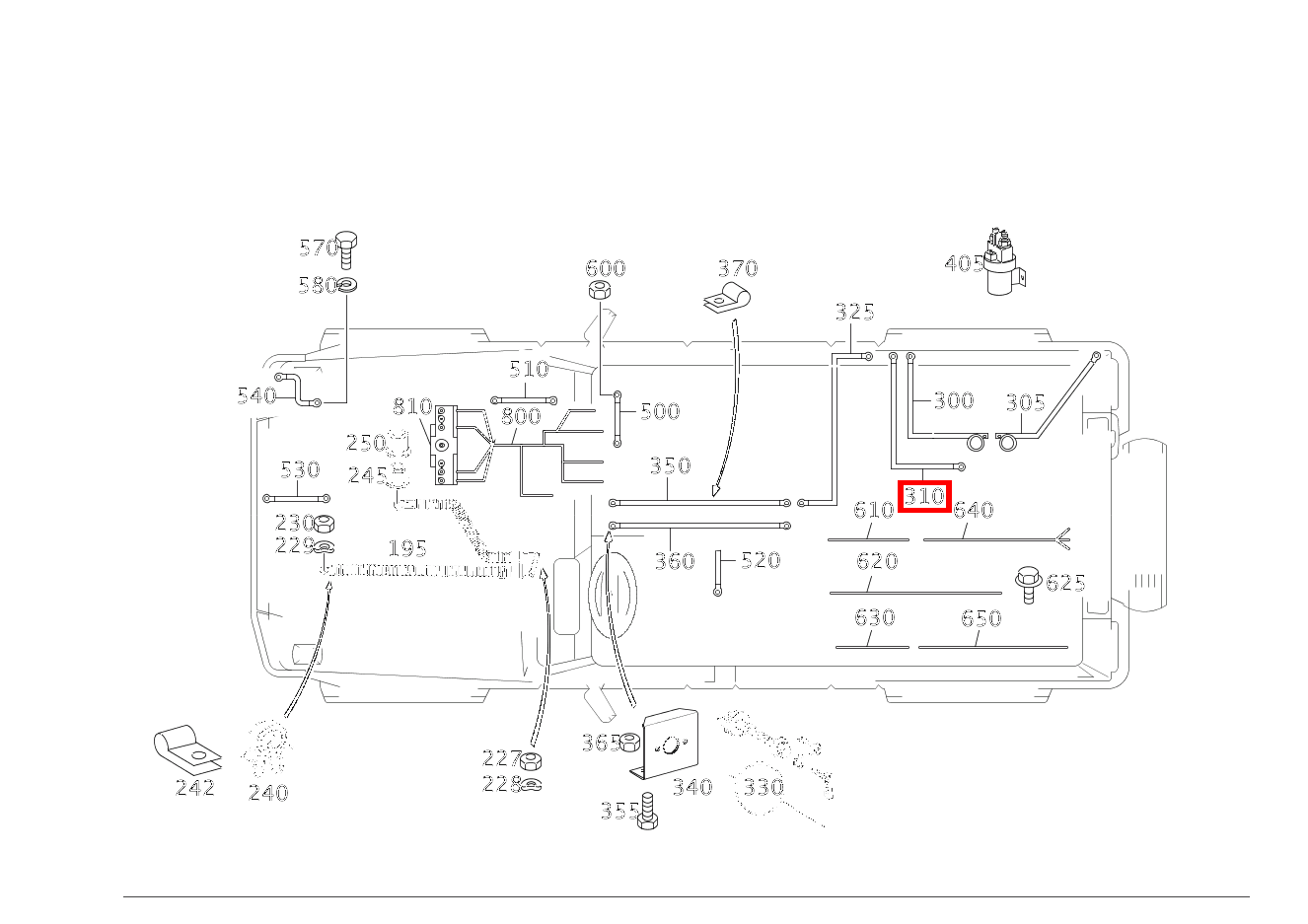 BATTERIELEITUNG PLUSPOL Zusatzbatterie an Trennrelais G3504X42850 463 BATTERIELEITUNG PLUSPOL Zusatzbatterie an Trennrelais G3504X42850 463