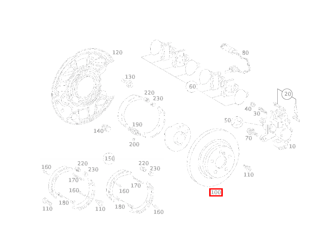 Bremsscheibe CLC 220 CDI Sportcoupé RL 203 Bremsscheibe CLC 220 CDI Sportcoupé RL 203