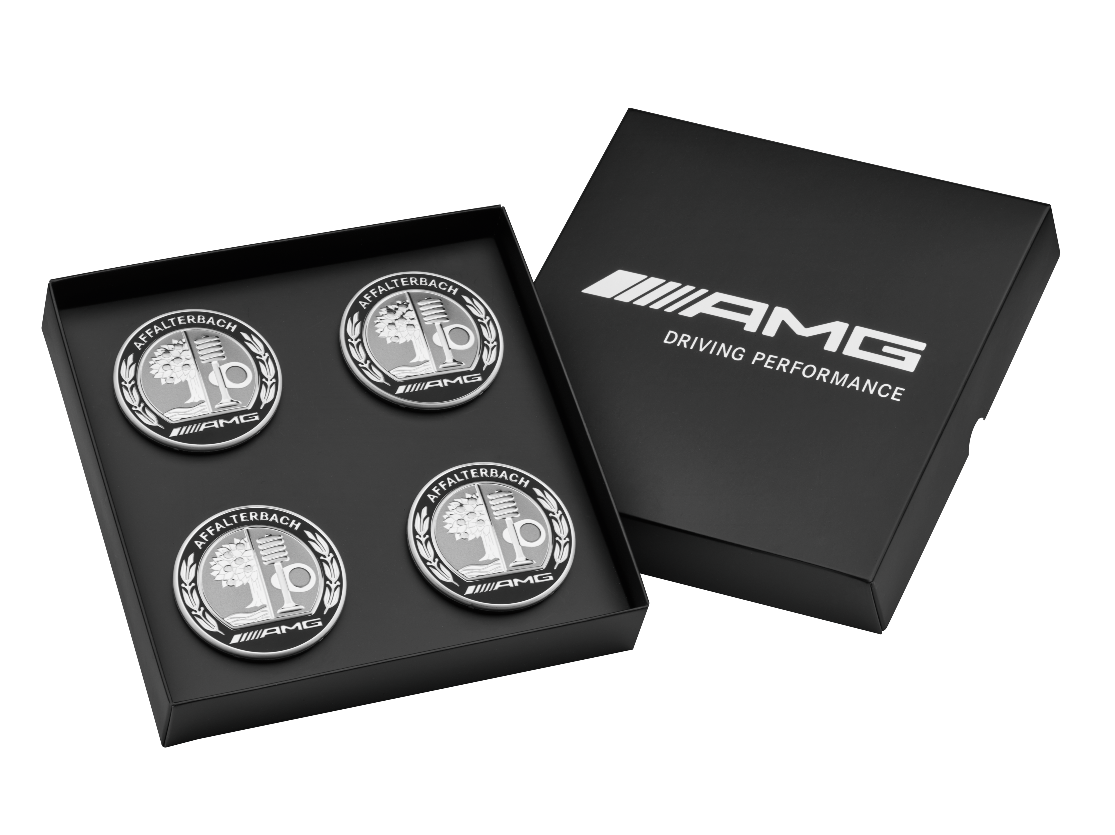 Mercedes-Benz - AMG Radnabenabdeckung, mit AMG Wappen, 4er Se AMG Radnabenabdeckung, mit AMG Wappen, 4er Se