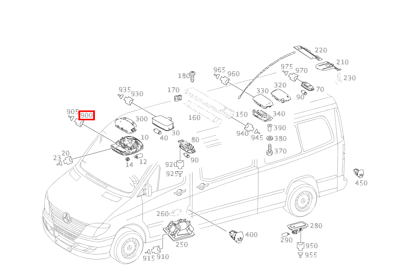 Stecker MIKROFON FREISPRECHANLAGE B25/13; 2-PIN MQS 906 Stecker MIKROFON FREISPRECHANLAGE B25/13; 2-PIN MQS 906