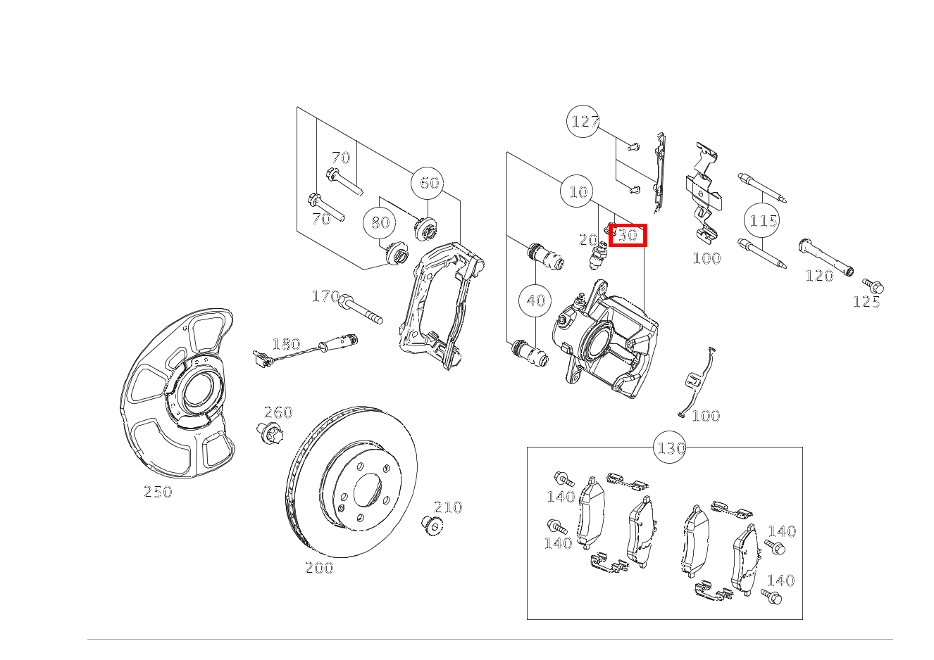 Kappe ENTLUEFTERVENTIL E 400 T 4MATIC 212